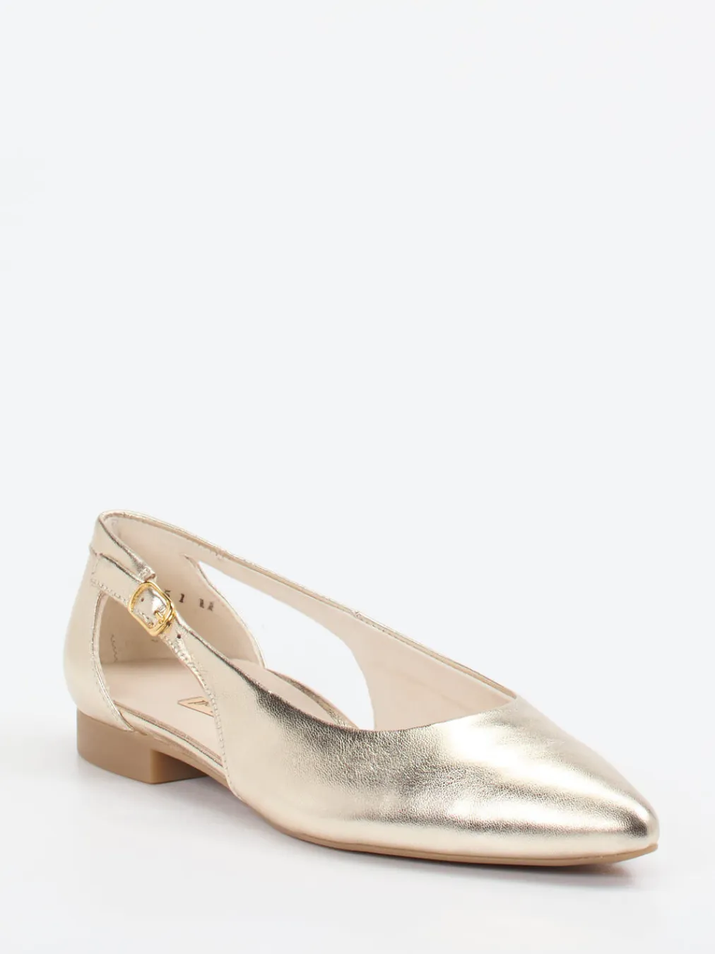 – Ballerinas aus Metallicleder farben-Paul Green