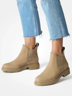 – Chelsea Boots aus Nubukleder beige-Paul Green Outlet