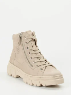 – Chunky-Schnürboots aus Nubukleder-Paul Green Clearance