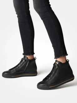 – High-Top Sneaker aus Kalbleder-Paul Green Outlet