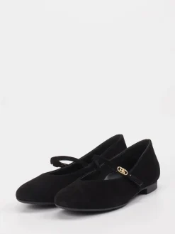 – Mary Jane Ballerinas aus Veloursleder-Paul Green Clearance