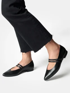 – Mary Jane Flats aus Kalbleder-Paul Green Discount