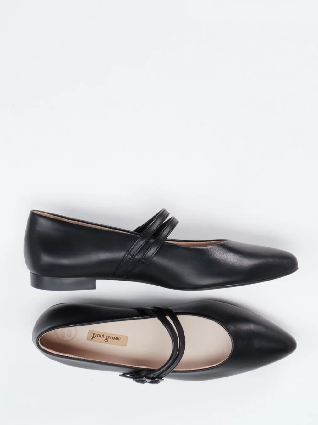 – Mary Jane Flats aus Kalbleder-Paul Green Discount