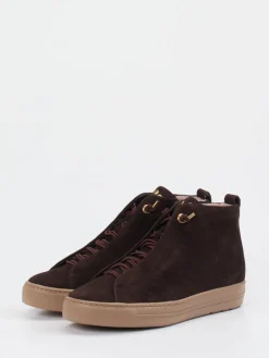 – Mid-Top Sneaker aus Veloursleder-Paul Green Clearance