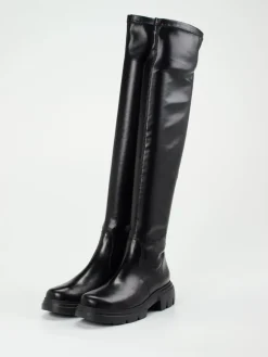 – Overknee-Stiefel aus Lammleder-Paul Green Sale