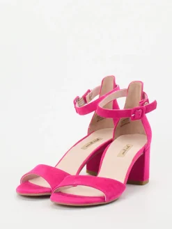 – Sandalette aus Veloursleder-Paul Green