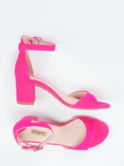 – Sandalette aus Veloursleder-Paul Green