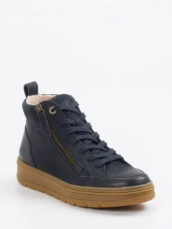 – Schnürboots aus Nubukleder Dunkel-Paul Green Online