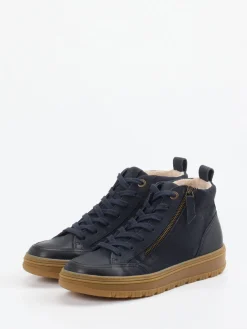 – Schnürboots aus Nubukleder Dunkel-Paul Green Online