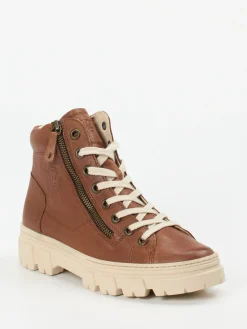 – Schnürboots aus Kalbleder mittel-Paul Green Clearance