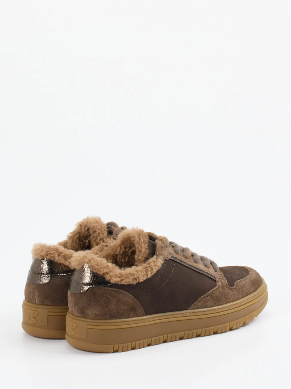 – Sneaker aus Velourleder mittel-Paul Green Hot