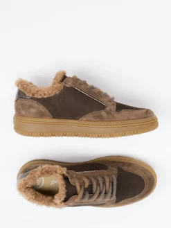 – Sneaker aus Velourleder mittel-Paul Green Hot