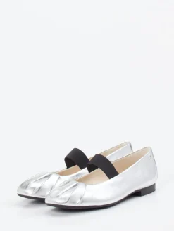 – Spangenpumps aus Metallicleder-Paul Green