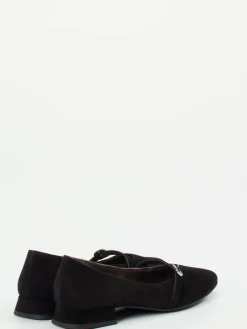 – Spangenpumps aus Veloursleder-Paul Green New