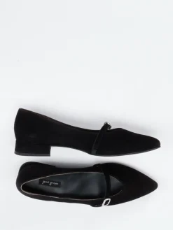 – Spangenpumps aus Veloursleder-Paul Green New