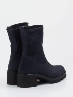 – Stiefelette aus Veloursleder Dunkel-Paul Green New