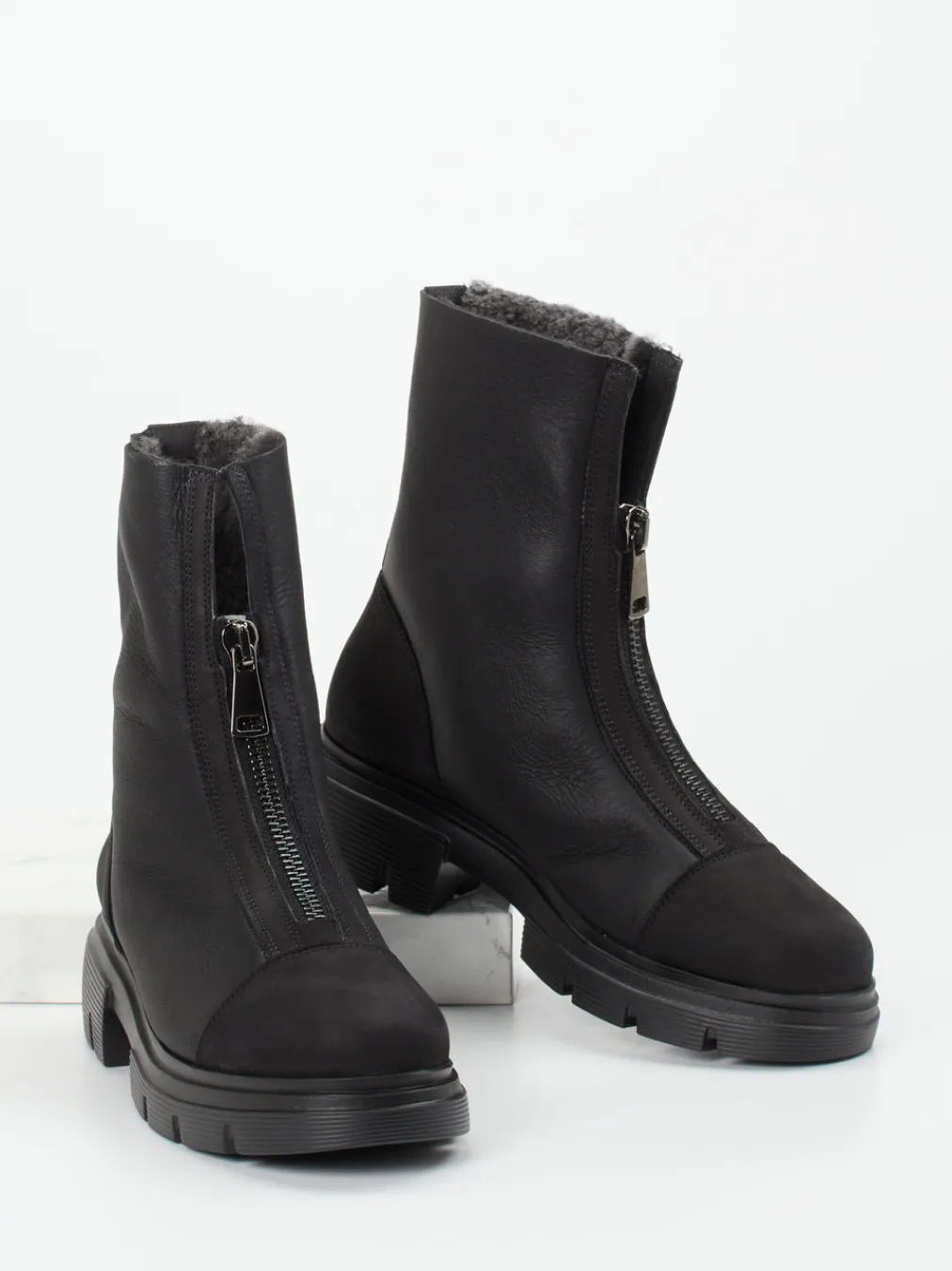 – Stiefelette aus Nubukleder-Paul Green Discount