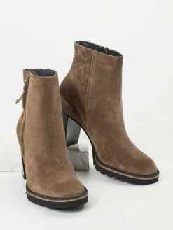 – Stiefelette aus Veloursleder in-Paul Green Sale