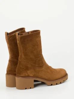 – Stiefelette aus Veloursleder cognac-Paul Green