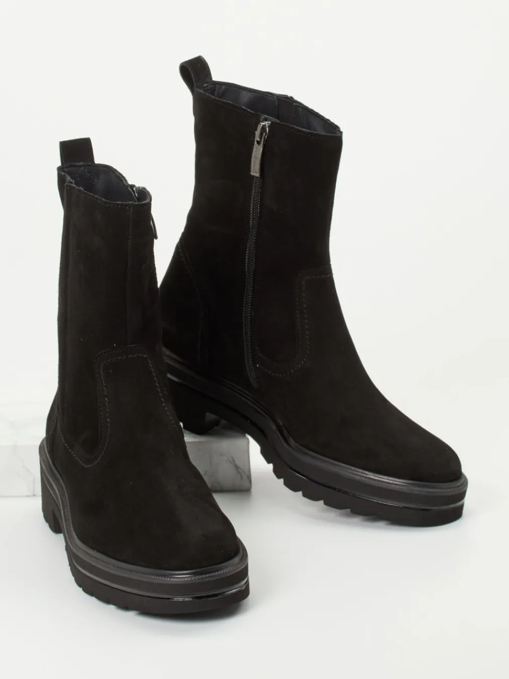 – Stiefeletten aus Veloursleder-Paul Green Sale