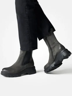 – Stiefeletten aus Nubukleder-Paul Green Discount