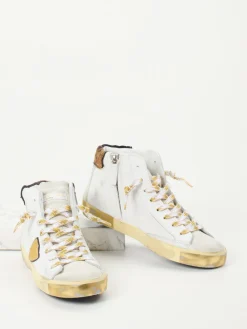 – High-Top Sneaker aus Kalbleder-Philippe Model New