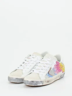 – Sneaker aus Veloursleder mit Strass-Philippe Model Clearance