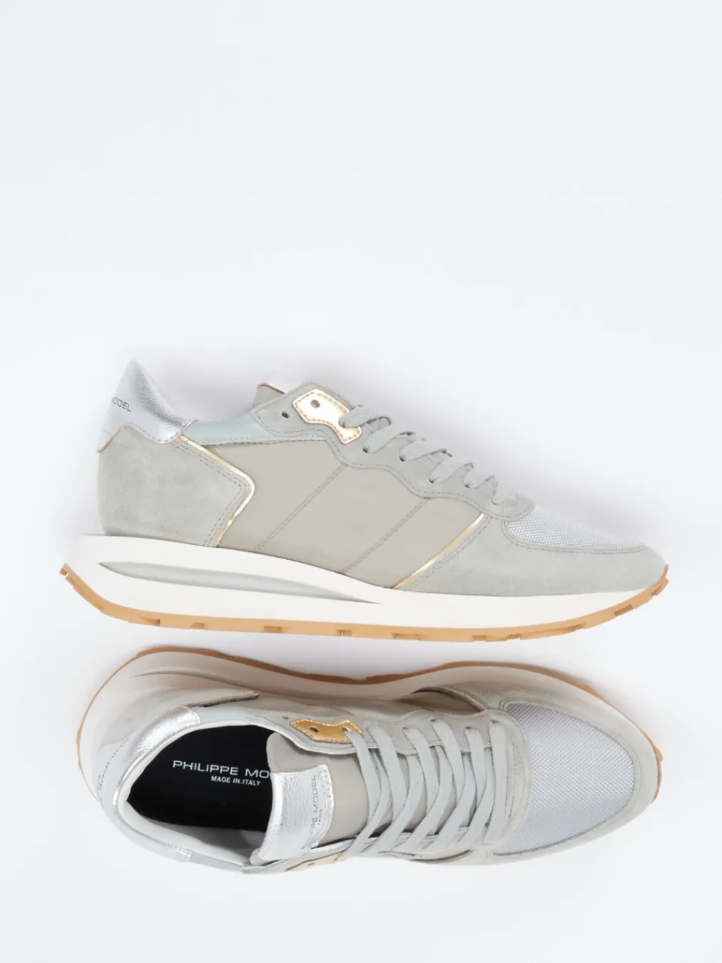 – Sneaker aus Veloursleder in-Philippe Model Discount