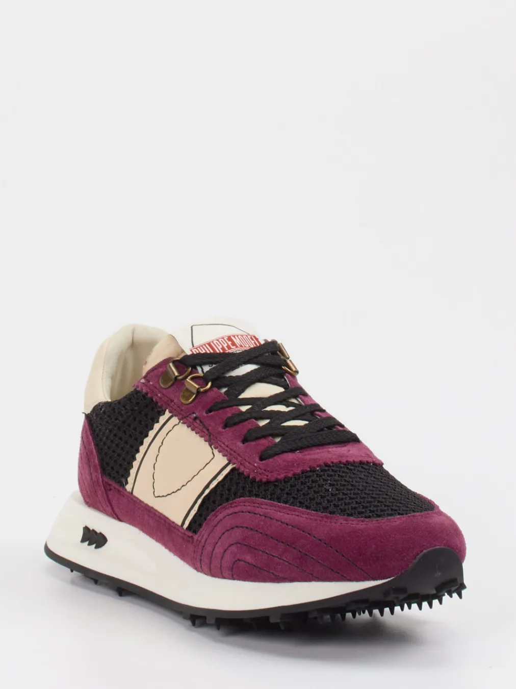 – Sneaker aus Veloursleder in Brombeer-Philippe Model Hot
