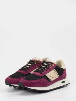 – Sneaker aus Veloursleder in Brombeer-Philippe Model Hot