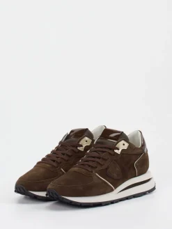 – Sneaker aus Veloursleder-Philippe Model