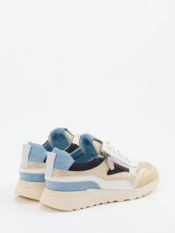 – Chunky Sneaker aus Veloursleder beige-Piedi Nudi Best