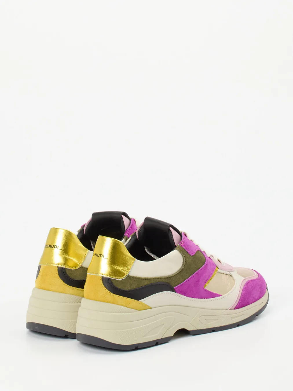 – Chunky Sneaker aus Veloursleder color-Piedi Nudi Best