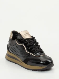 – Sneaker aus Kalbleder mit Metallic-Details-Piedi Nudi Sale