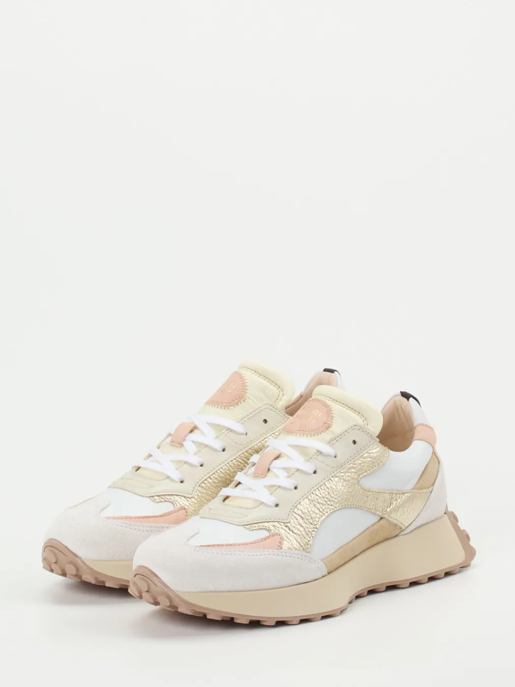 – Sneaker aus Kalbleder mit Metallic-Finish-Piedi Nudi Sale