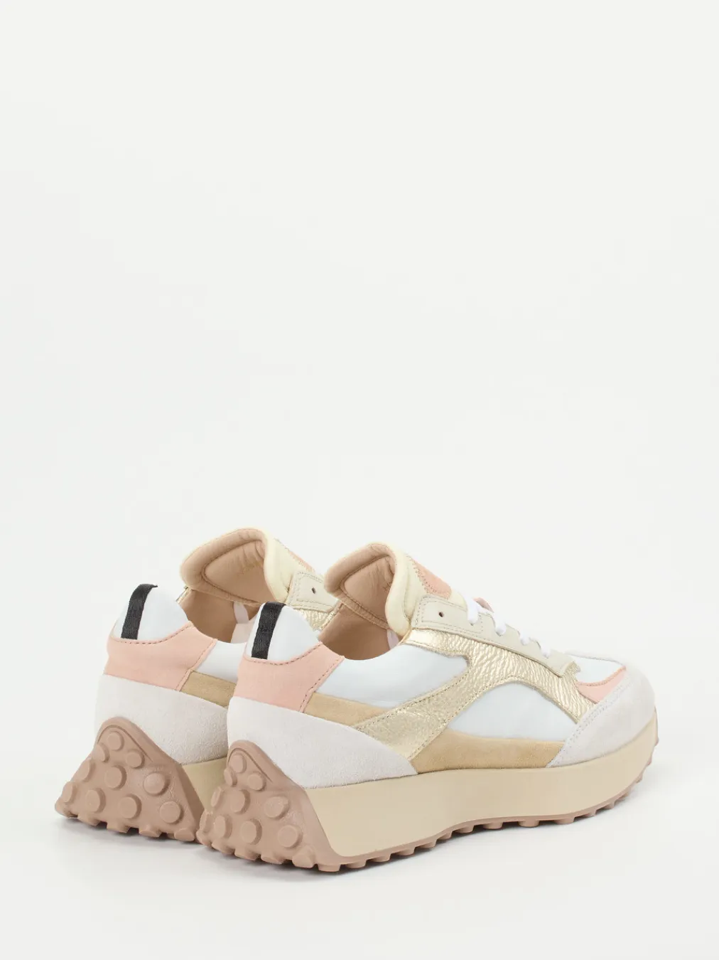 – Sneaker aus Kalbleder mit Metallic-Finish-Piedi Nudi Sale