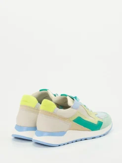 – Sneaker aus Kalbleder und Mesh Pastell-Piedi Nudi Online