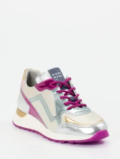 – Sneaker aus Metallicleder in color-Piedi Nudi Discount