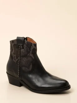 – Western-Stiefelette aus Kalbleder-Piedi Nudi Best