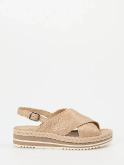 – Plateau-Sandale aus Flechtleder-Pons Quintana Sale