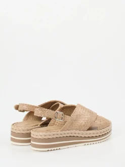 – Plateau-Sandale aus Flechtleder-Pons Quintana Sale