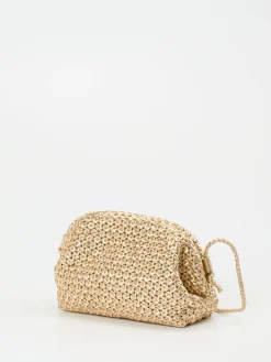 – Schultertasche aus Flechtleder-Pons Quintana Best