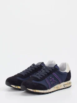 – Retro-Sneaker aus Veloursleder und Nylon-Premiata Online