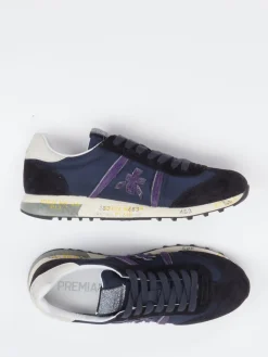 – Retro-Sneaker aus Veloursleder und Nylon-Premiata Online