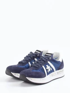 – Sneaker aus Veloursleder und Mesh-Premiata Hot