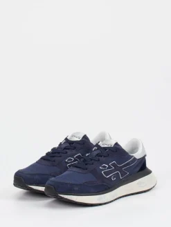 – Sneaker aus Veloursleder und Nylon-Premiata