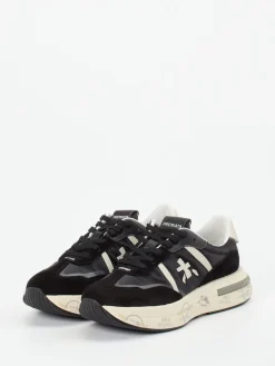 – Sneaker aus Veloursleder und Nylon-Premiata Discount