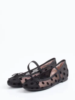 – Mary Jane Ballerinas aus Mesh-Pretty Ballerinas Sale