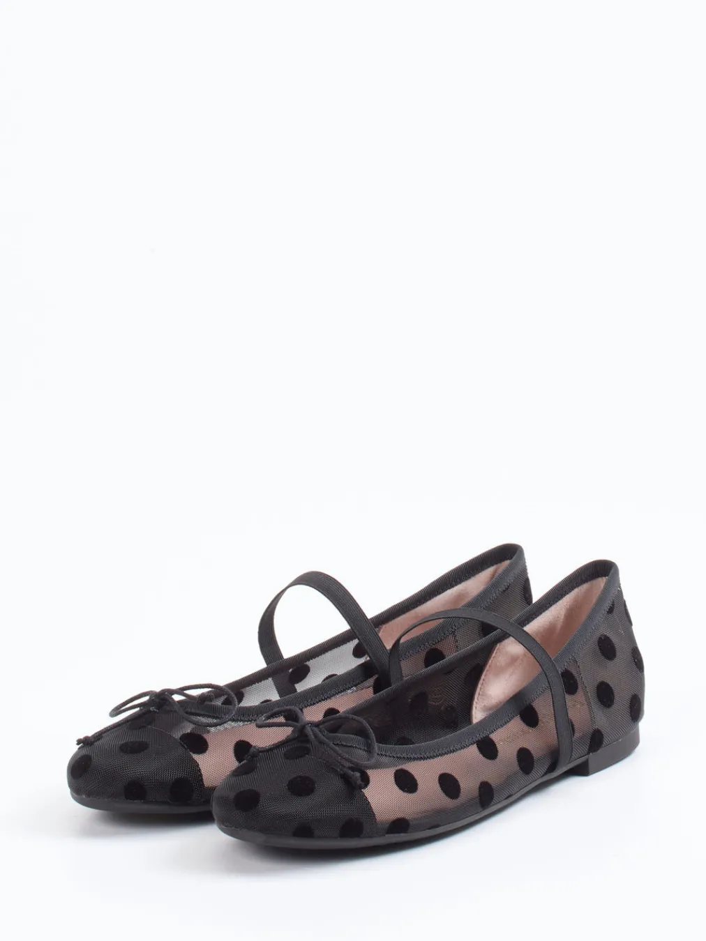 – Mary Jane Ballerinas aus Mesh-Pretty Ballerinas Sale