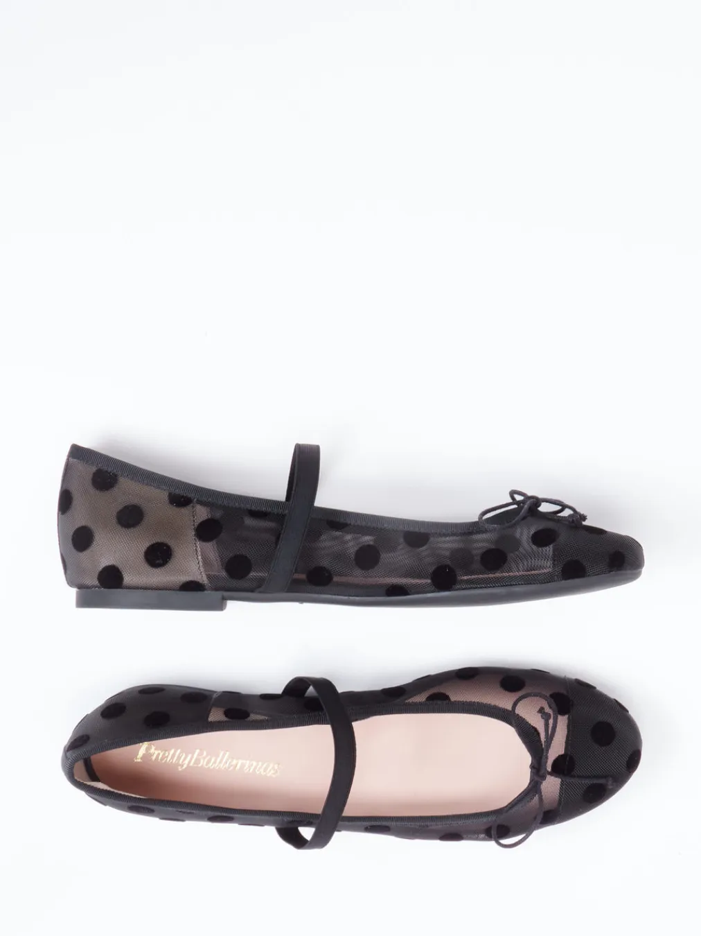– Mary Jane Ballerinas aus Mesh-Pretty Ballerinas Sale